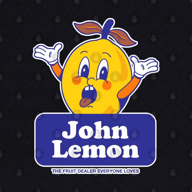 John Lemon T-shirt Artwork by namanyastudios